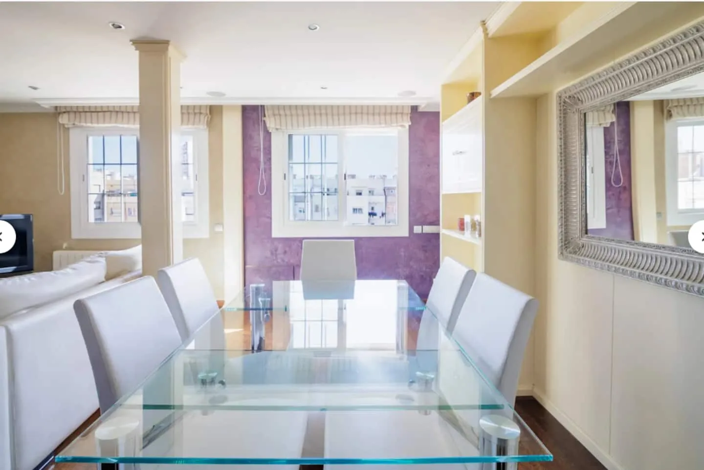 Mesa de comedor extensible