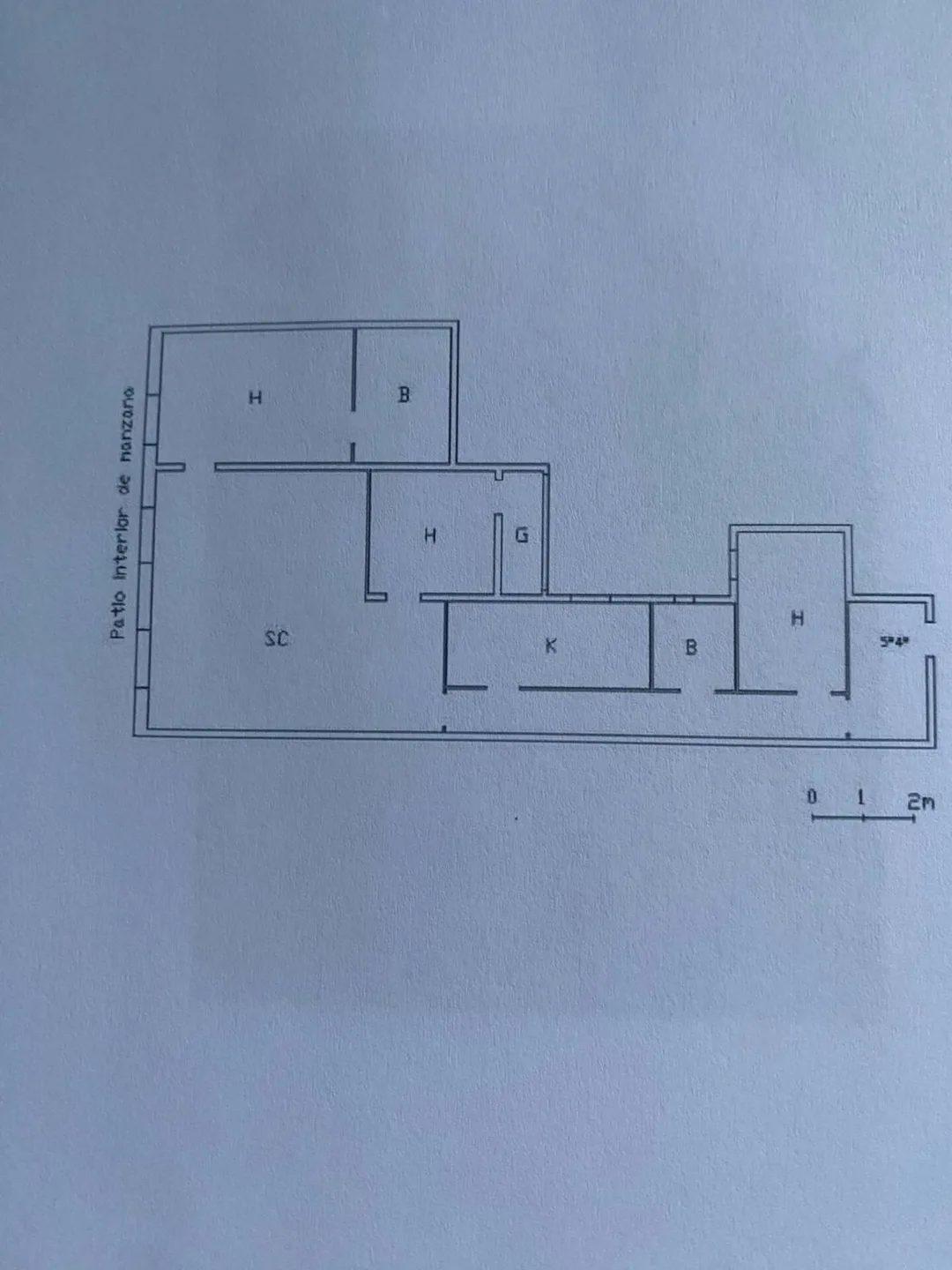 Plano del apartamento